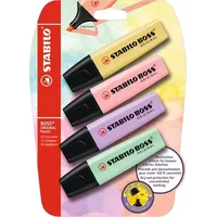 Stabilo Textmarker - STABILO BOSS ORIGINAL Pastel - 4er
