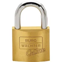 Burg Wächter Burg-Wächter Zylinder-Vorhangschloss 222 20 Schlosskörper-B.20mm MS versch.-schl.