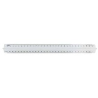 KUM Lineal Plastik mit Griffleiste 30cm