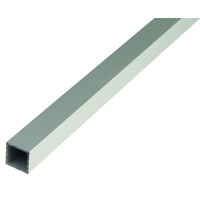 GAH Alberts Alu-Vierkantrohr 1000/10x10x1mm silberfarbig