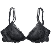 VIVANCE Push-up-BH Damen schwarz Gr.70A