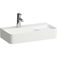 Laufen VAL Waschtisch H8152854001041 mit Überlauf, mit 1 Hahnloch,