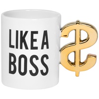 ThumbsUp! Tasse Boss Mug 0,35 l Weiß