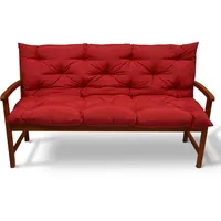 Beautissu Bankauflage Flair BR Rot