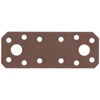 GAH Alberts Alberts Duravis Flachverbinder Rostbraun Duplexbeschichtet 96 x