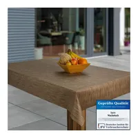 Laro Wachstuch-Tischdecke Abwaschbar Garten-Tischdecke Wachstischdecke PVC Plastik-Tischdecken Eckig Meterware