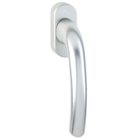 HOPPE DK-Fenstergriff Tôkyô 0710/U26 mit ovaler Rosette VK7x37,F9 eloxiert