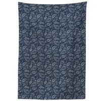 ABAKUHAUS Paisley Tischdecke, Vintage Boho Grunge, Personalisierter Druck Klare