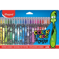 Maped Fasermaler COLOR'PEPS MONSTER, 24er Kartonetui