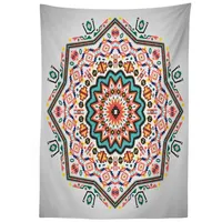 ABAKUHAUS Stammes Tischdecke, Abstrakt Sun Aztec Stil, Personalisierter Druck