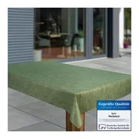 Laro Wachstuch-Tischdecke Abwaschbar Garten-Tischdecke Wachstischdecke PVC Plastik-Tischdecken Eckig Meterware