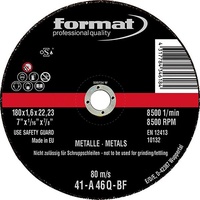 FORMAT Trennscheibe Stahl 180x1,6mm