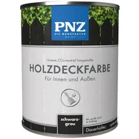 PNZ Holzdeckfarbe schwarzgrau