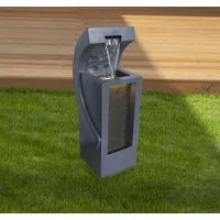 Gardenforma Wasserspiel Salvador, Polyresin inkl. Pumpe und LED-Beleuchtung, Ausführung: