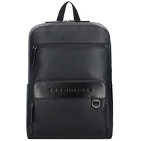 The Bridge Damiano Backpack M Nero Rutenio Scuro