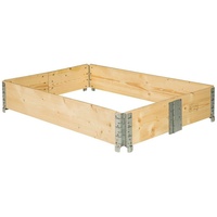 Tectake tectake® Hochbeet, aus Holz, vielseitig nutzbar, 120 x