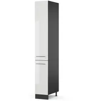 Vicco Apothekerschrank 30 x 207 x 58 cm Weiß