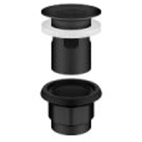 Dornbracht Siebventil 1010597033 schwarz maatt, 11/4", für Waschtisch mit