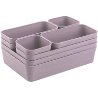 Gariella Schubladen-Organizer Set 32 x 48 cm 1-tlg. lila