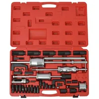 VidaXL Diesel-Einspritzdüsen-Abzieher Set Stahl