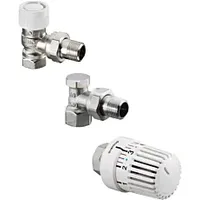 OVENTROP Uni LH Thermostatventil-Set 1683704 DN 15, Eckform, mit