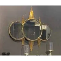 Casa Padrino Luxus Wandspiegel Gold 104 x 6 x