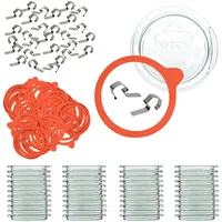 Mambocat Weck-Einkoch-Set - 48 Glasdeckel 80 mm + 48