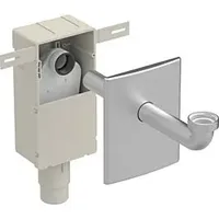 Geberit UP-Geruchsverschluss 151121001 d= 50/56mm, Wandeinbaukasten und Fertigbauset, horizontal,