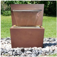 Köhko bepflanzbarer Wasserfall-Brunnen mit LED-Beleuchtung Höhe 92 CM Wasserspiel