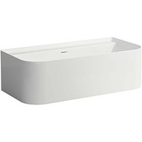 Laufen Sonar Vorwand-Badewanne H2203470000361 mit Hahnloch, 160x81,5cm, mit Schürze,