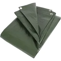 Zill PE Holzabdeckplane 6 x 12 m grün 210g|m2