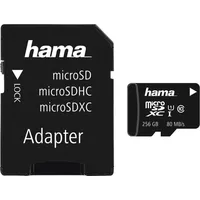 Hama R80 microSDXC 256GB Kit, UHS-I U1, Class 10