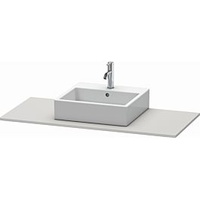 Duravit XSquare Konsole XS060D03939 80x55cm, mit 1 Ausschnitt, Nordic