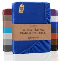 NatureMark Spannbettlaken Baumwolle-Polyester 140 x 200 - 160 x