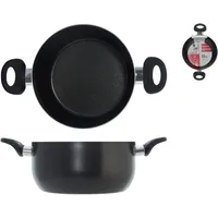 HOME Maitre 2 Griffen, Aluminium, Anthrazit/Schwarz, 22 cm