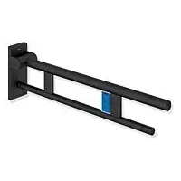 Hewi System 900 Stützklappgriff 900.50.12060DC Ausladung 850 mm, Edelstahl