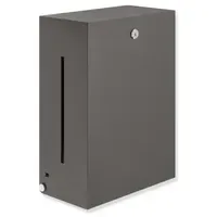 Hewi System 900 Papierhandtuchspender 900.06.00960SC Edelstahl pulverbeschichtet dunkelgrau perlglimmer