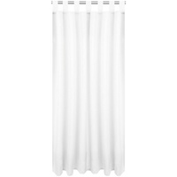 BestLivings Dekoschal Ellen Schlaufen, 140x175 cm - weiß