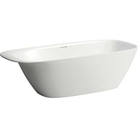 Laufen INO Badewanne freistehend oval weiß