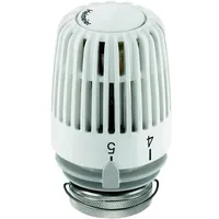 HEIMEIER Thermostat-Kopf K Thermostatkopf-Behördenausführung, 6120-21.500 21 °C, weiß, versetzter/begrenzter
