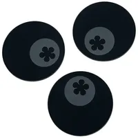 KOCHBLUME Getränkeuntersetzer Multi-Untersetzer, Set, 3-tlg., Hitzebeständig bis 230° grau