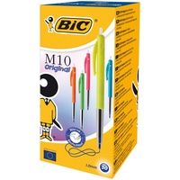 BIC Kugelschreiber Clic M10 0.4 mm Blau 50 Stück