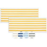 ZOLLNER Saunatuch 70 x 180 cm gelb