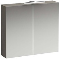 Laufen Base LED-Spiegelschrank H4028021102621 80x70x18,5cm, Ulme Hell