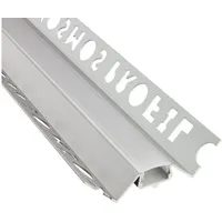 Tktrading24 IN-T77 LED Premium Fliesenprofil Ecke innen 12mm silber