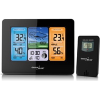 GreenBlue GB522 Wetterstation Schwarz