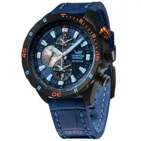 Vostok Europe Almaz Space Station Blau/Schwarz YM26-320C654