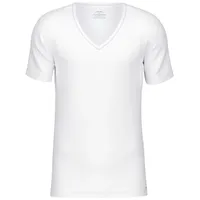 CALIDA Cotton Code V-Shirt Weiß Baumwolle XX-Large Herren