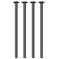 Diy elements Element System Möbelfüße 4er-Set BURGUND Tischbeine Tischgestell