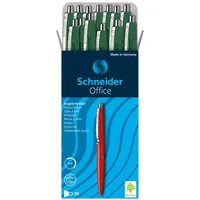 Schneider Office Kugelschreiber (Schreibfarbe: grün, Strichstärke M, dokumentenecht) 20er